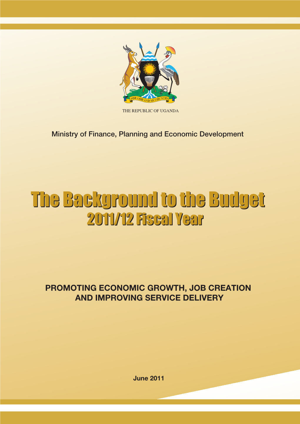BACKGROUND to the BUDGET 2011-12.Pdf