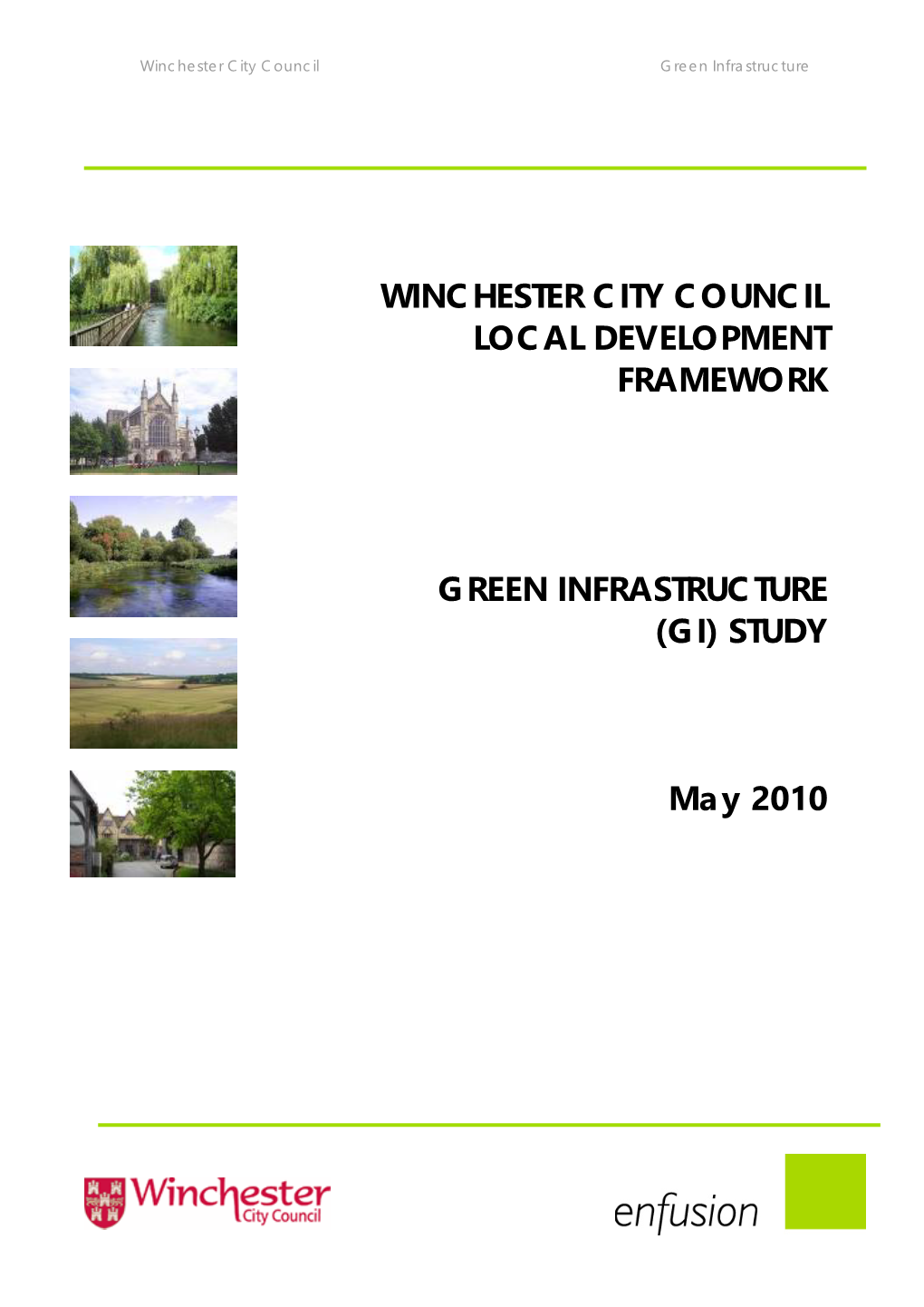 Green Infrastructure Study 2010