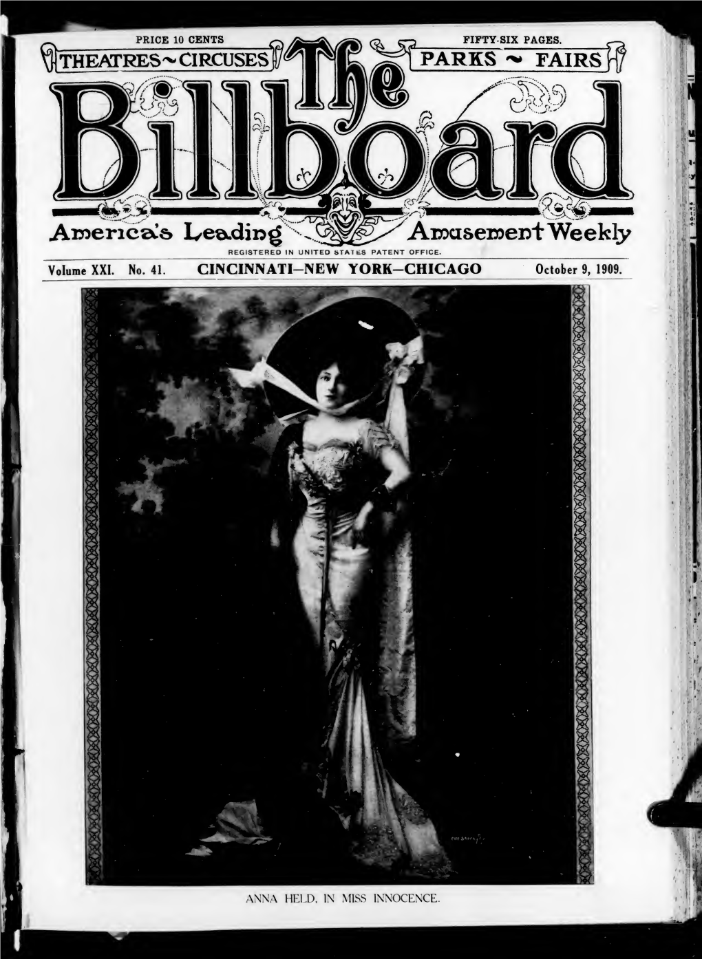 The Billboard 1909-10-09: Vol 21 Iss 41