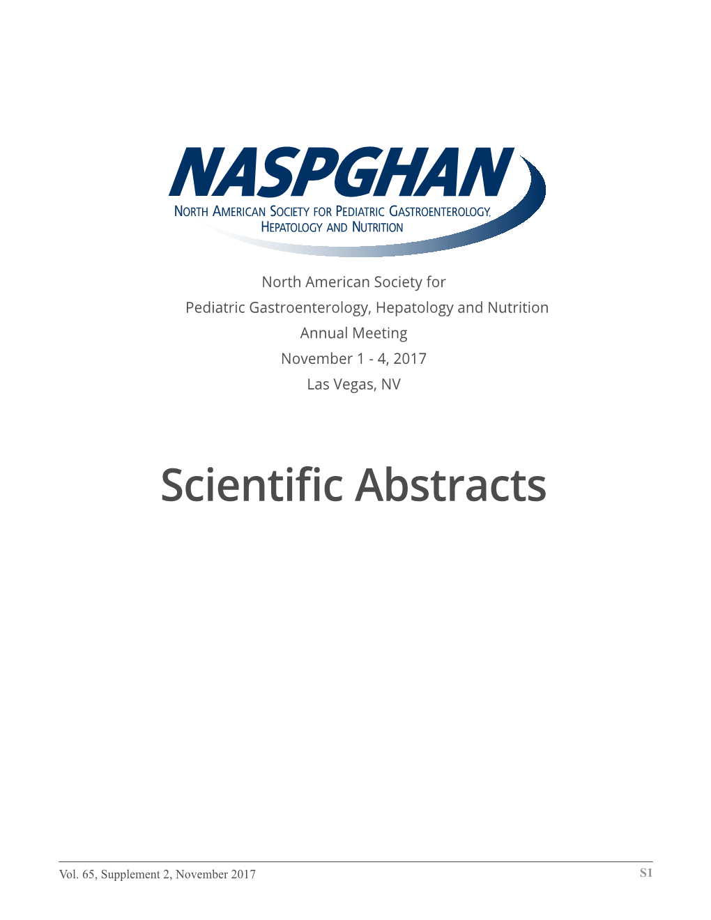 Scientific Abstracts