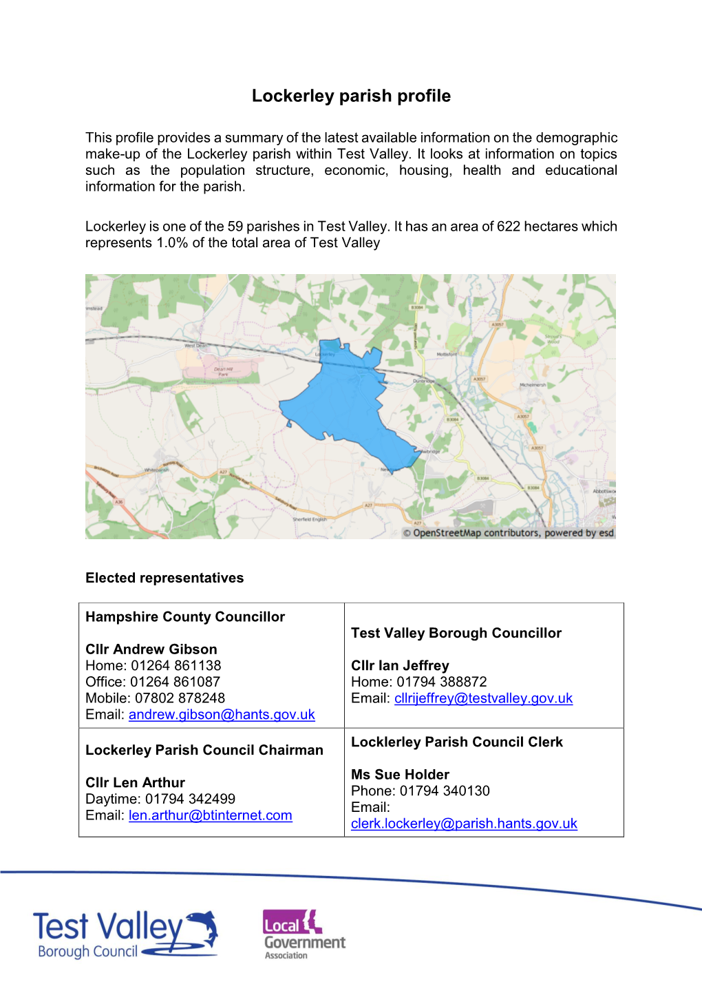 Lockerley Parish Profile