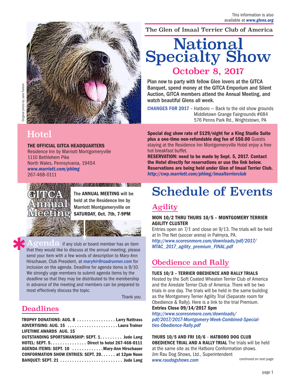 National Specialty Show