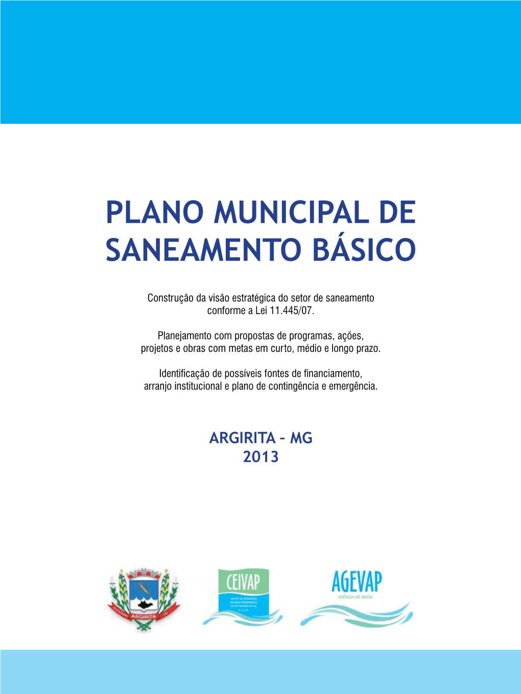 1 Plano Municipal De Saneamento Básico