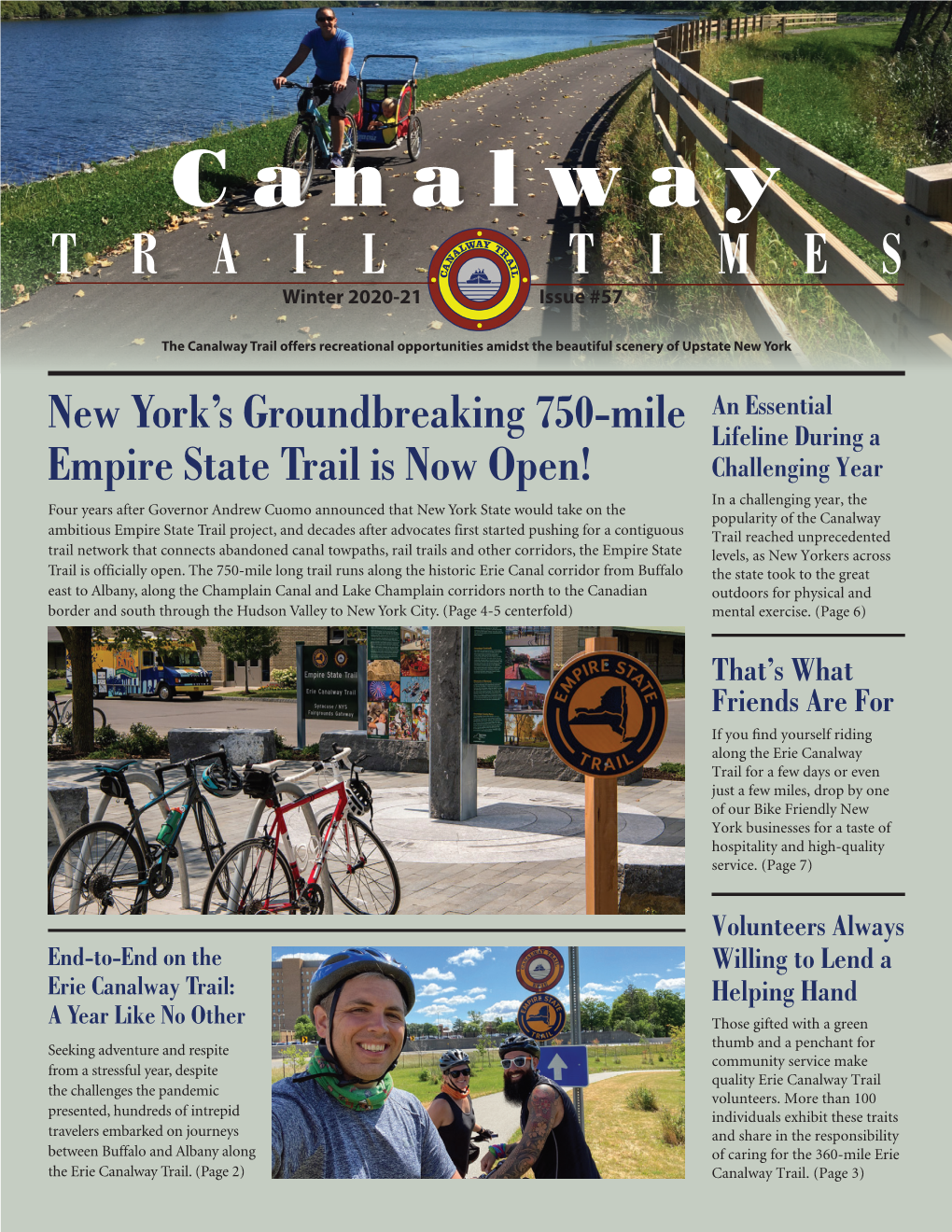 End-To-End on the Erie Canalway Trail