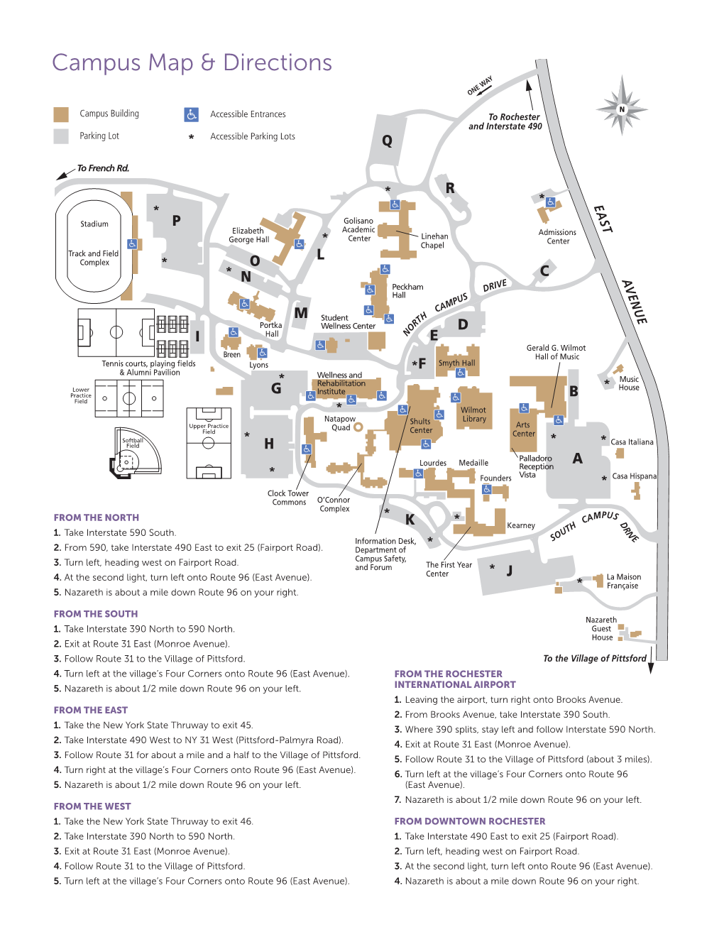 Campus Map & Directions