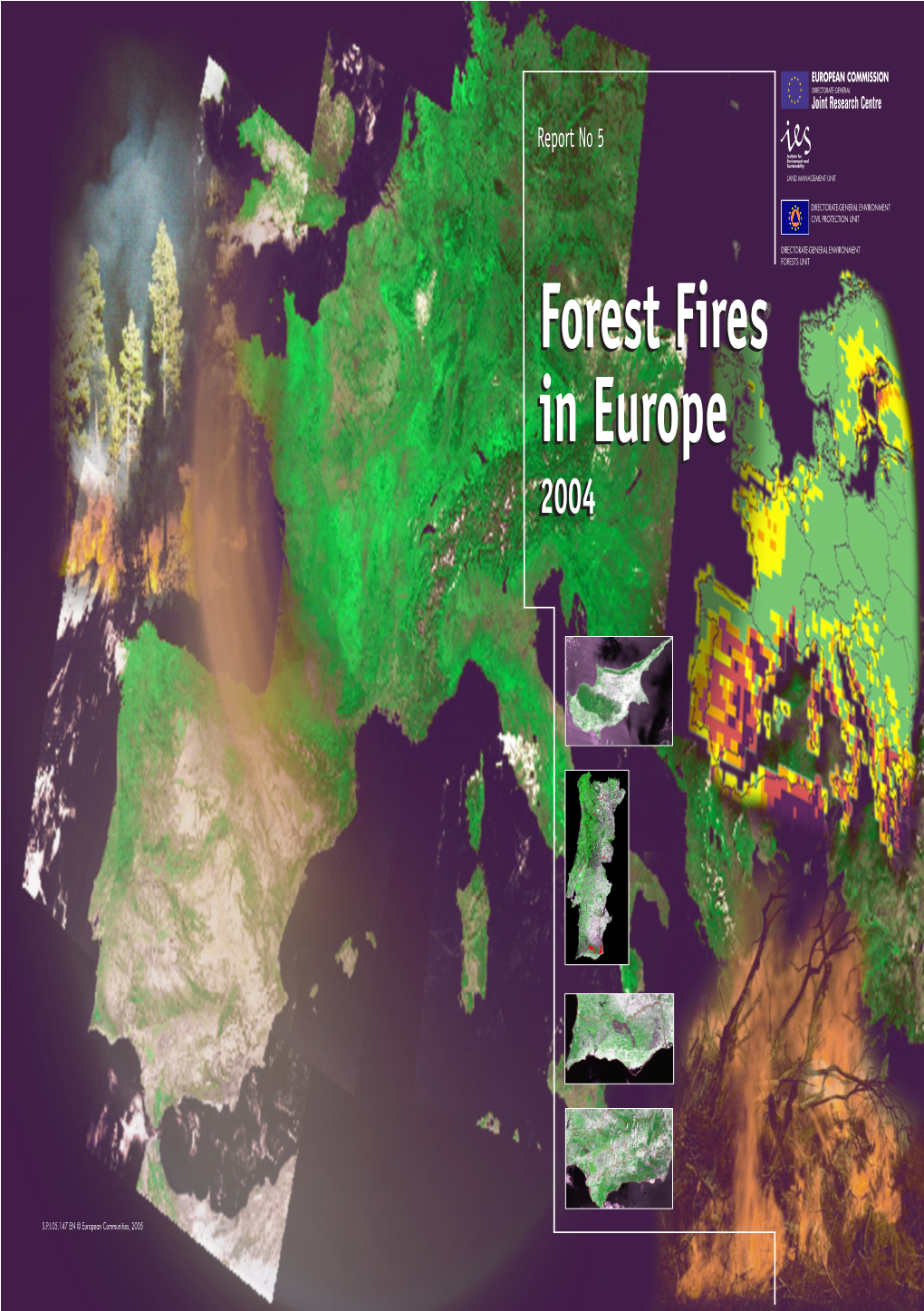 Forest Fires in Europe – 2004