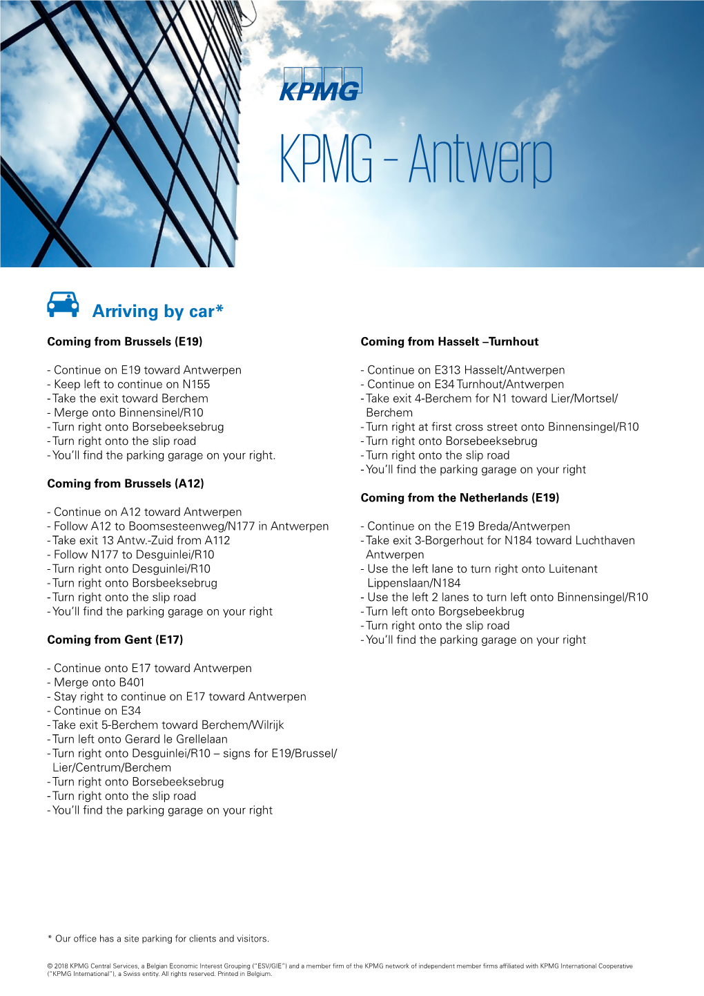 KPMG – Antwerp