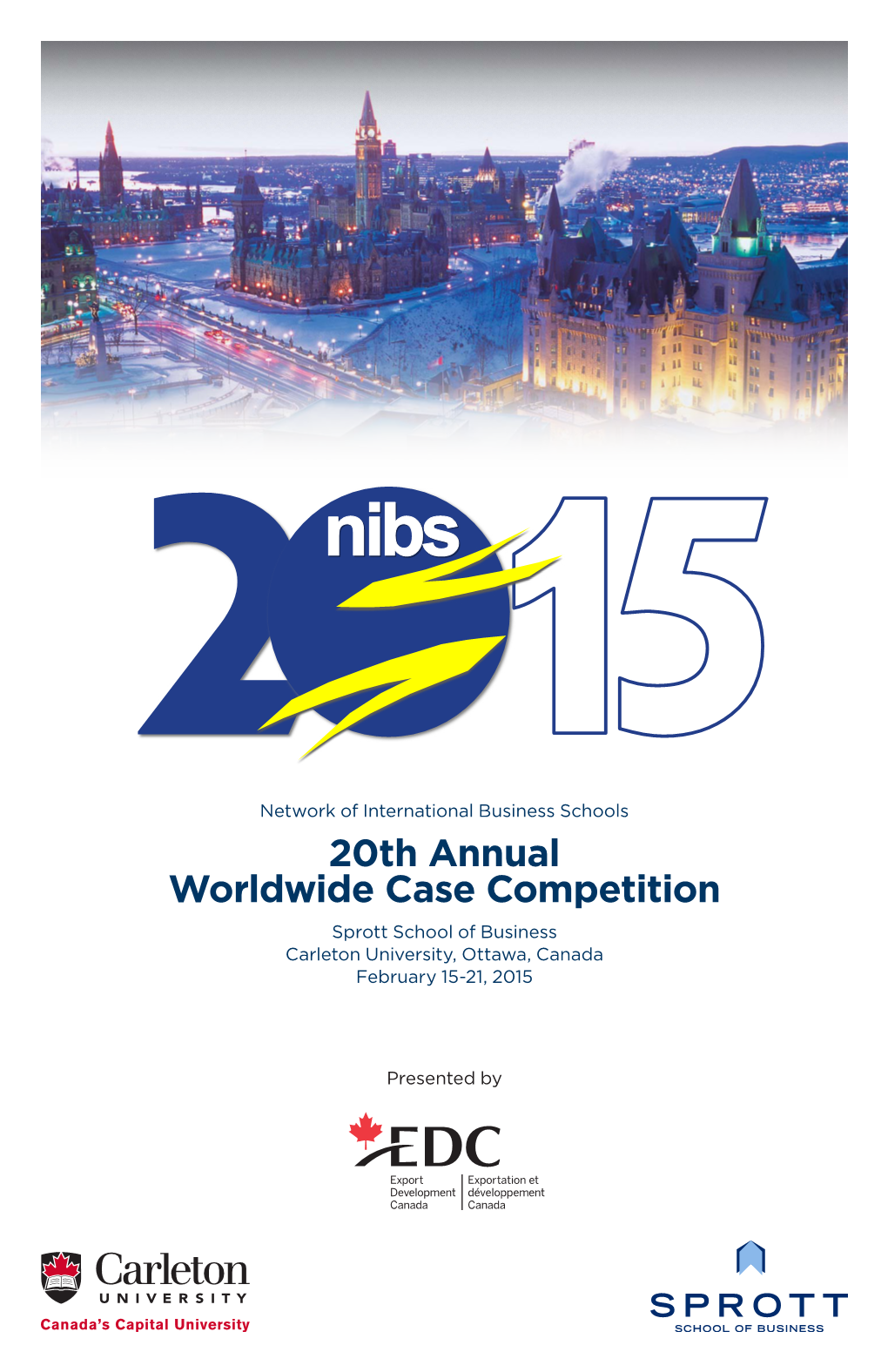 NIBS 2015 Official Program