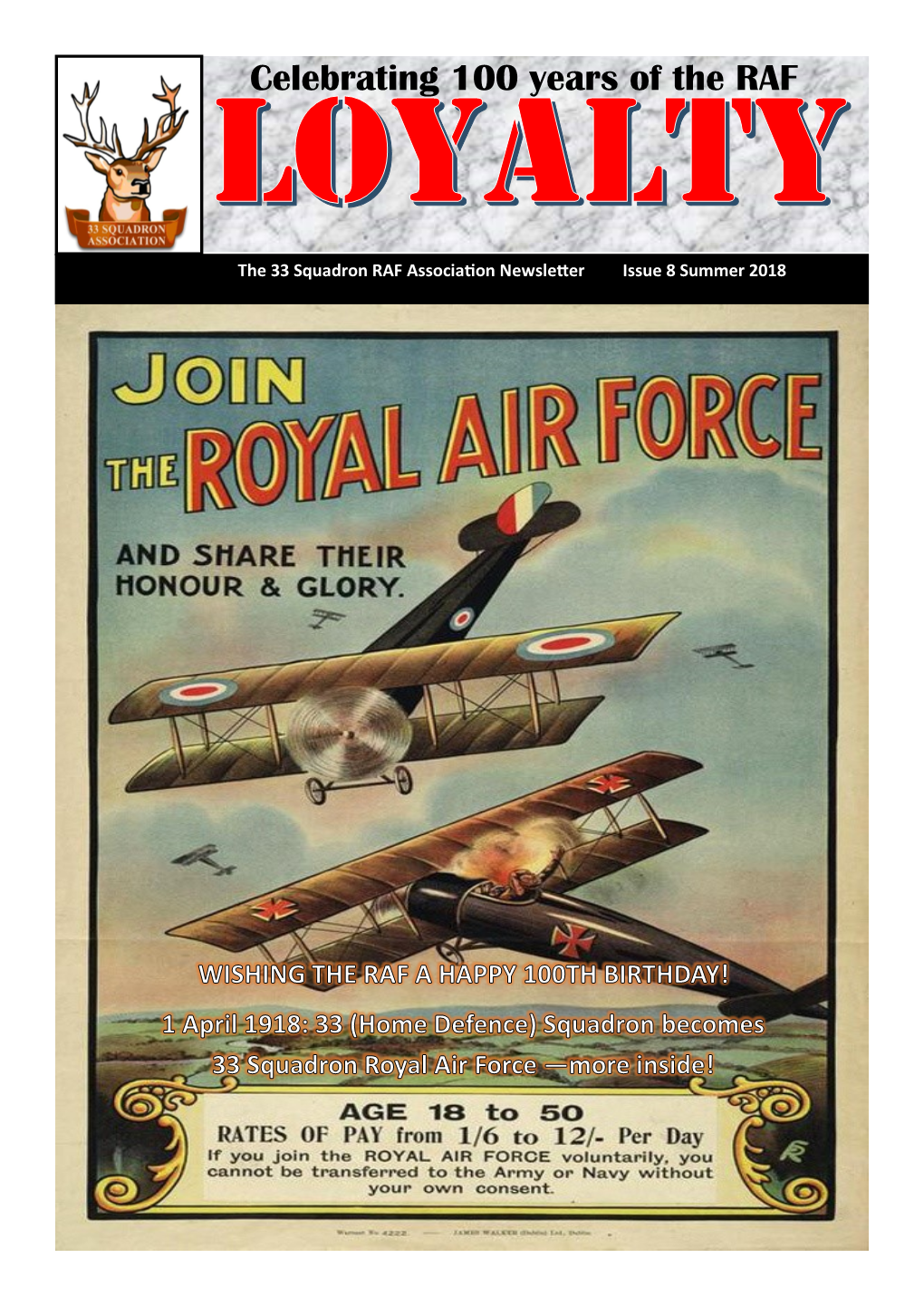 Celebrating 100 Years of the RAF