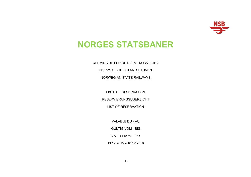 Norges Statsbaner