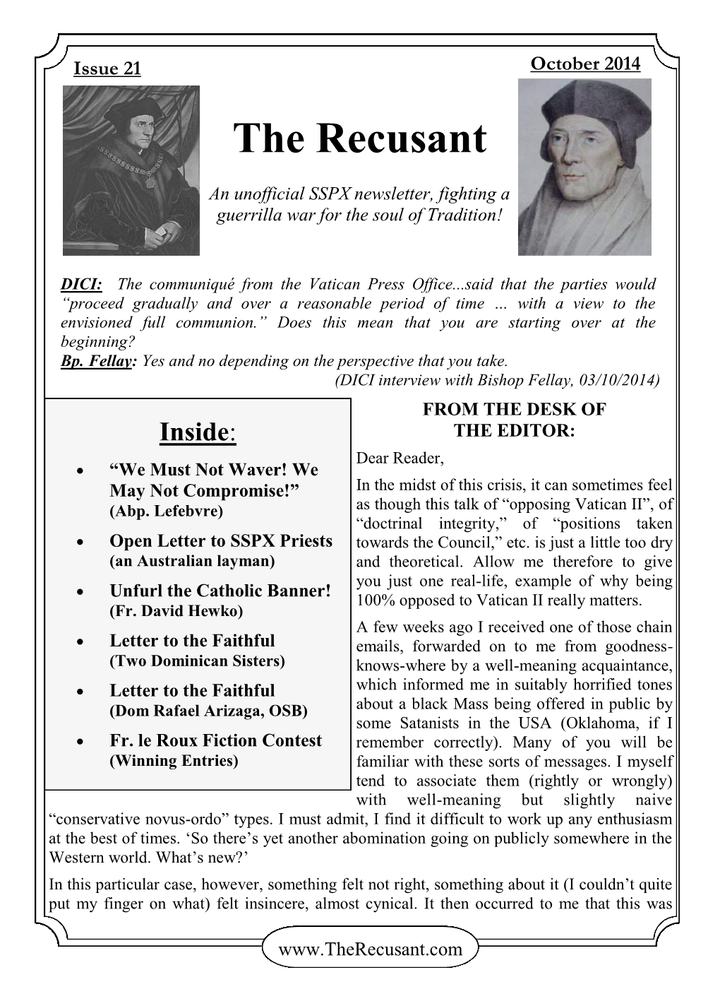 The Recusant