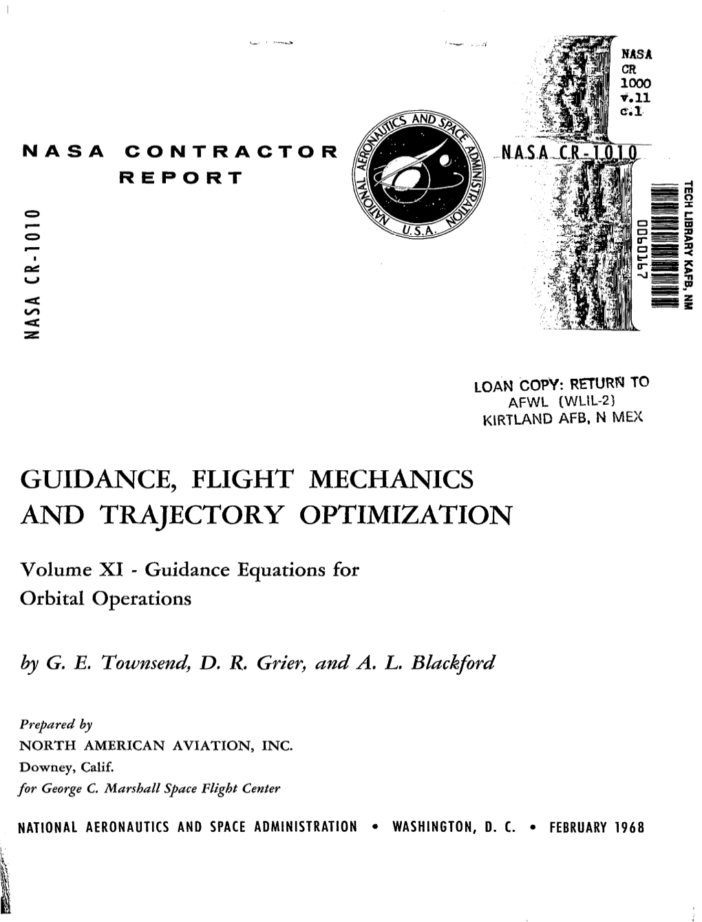 Guidance, Flight Mechanics and Trajectory Optimization