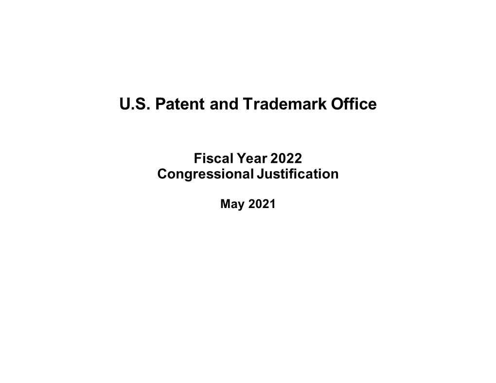 U.S. Patent and Trademark Office