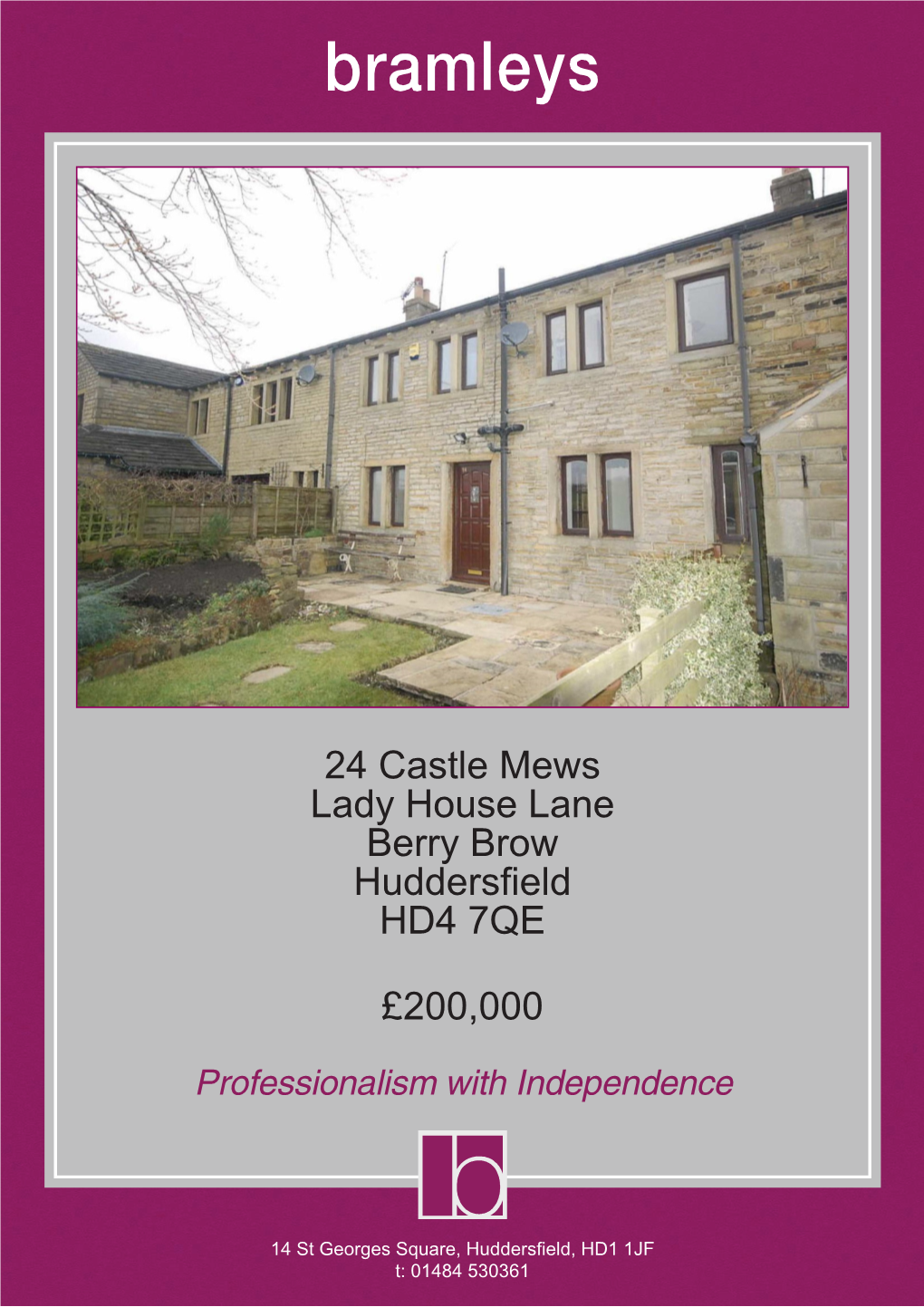 24 Castle Mews Lady House Lane Berry Brow Huddersfield HD4 7QE