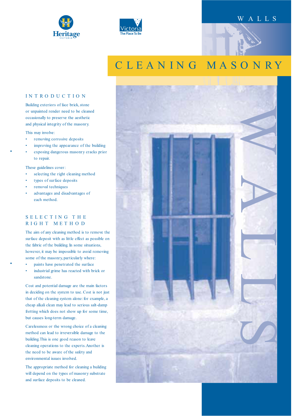 Cleaning Masonry