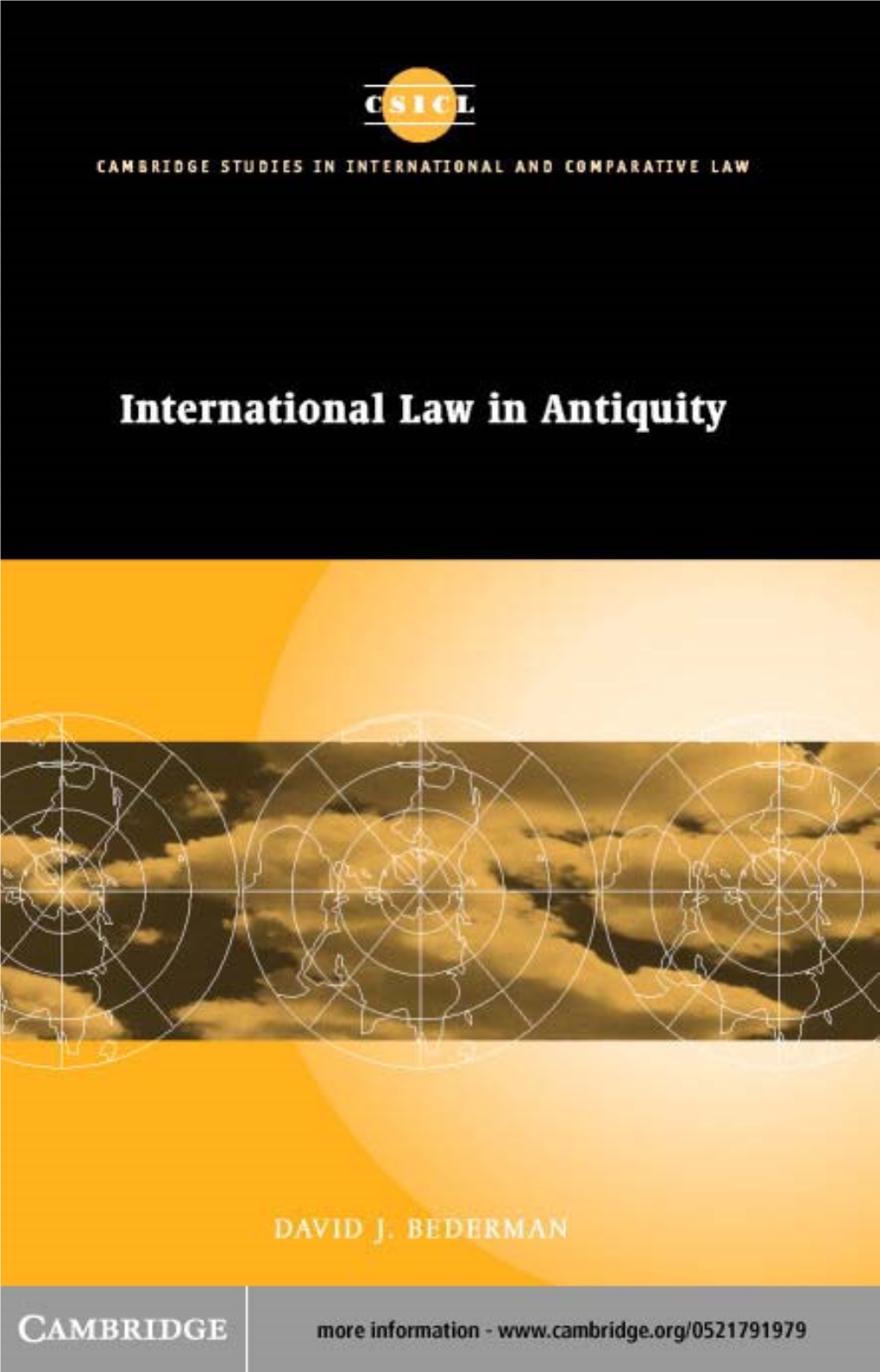 International Law in Antiquity