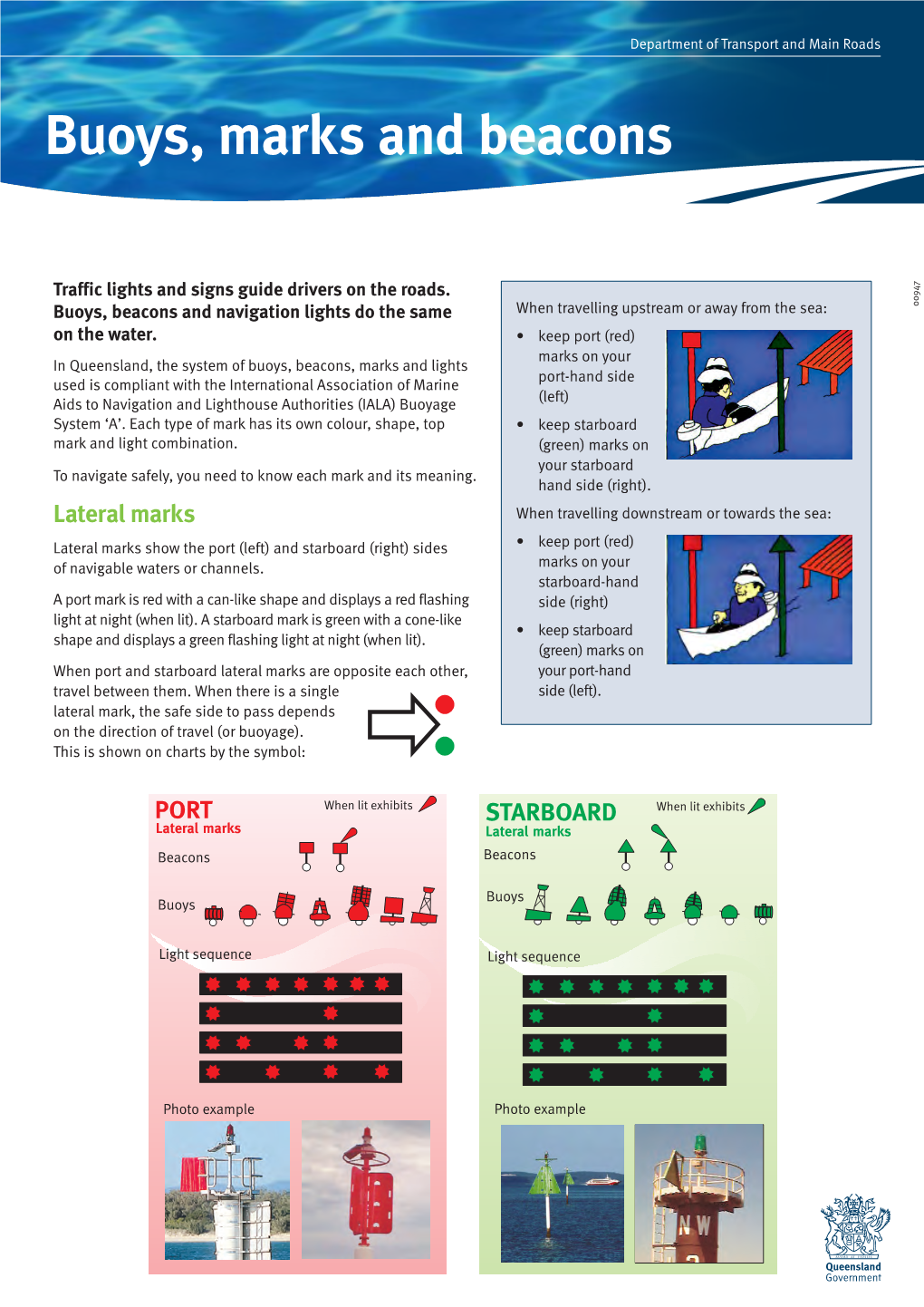 Buoys, Marks and Beacons Fact Sheet