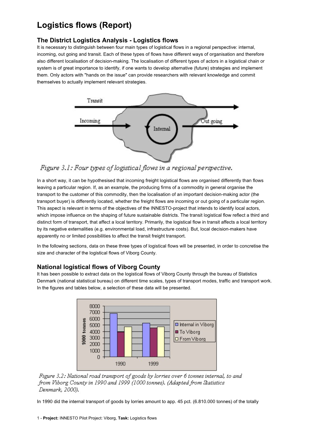 Logistics Flows (Report)