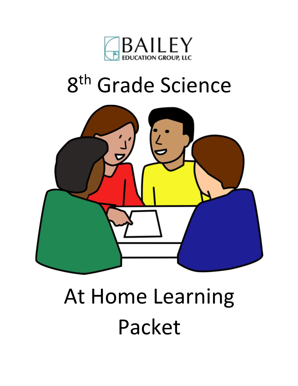 8 Grade Science at Home Learning Packet