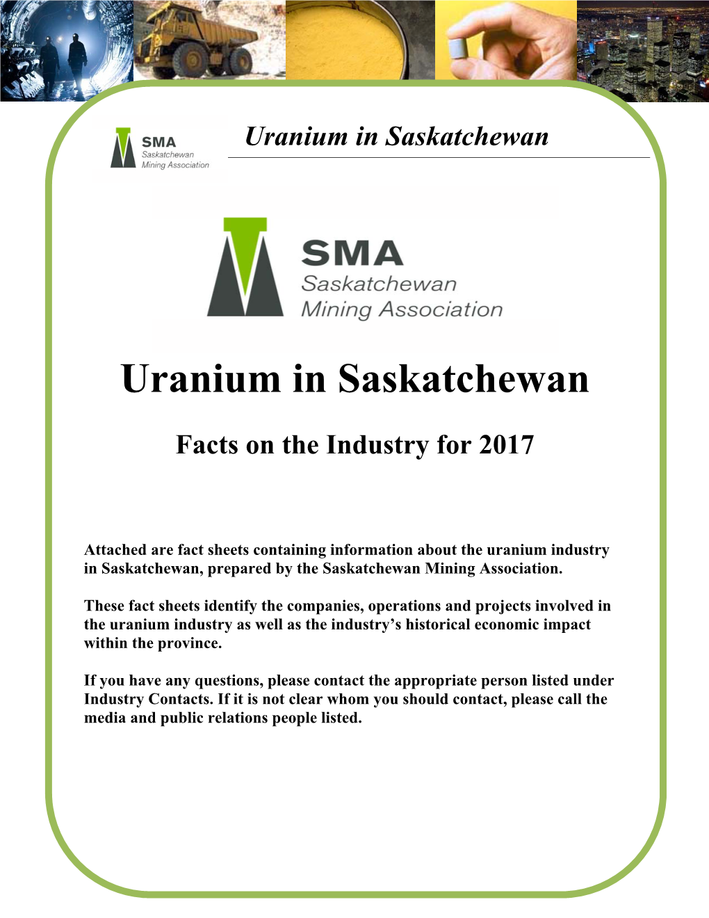 2017 Uranium Fact Sheet