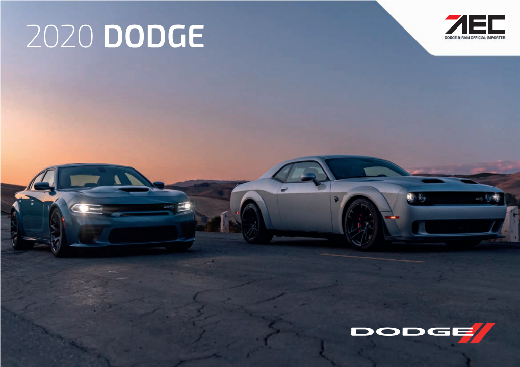 2020 Dodge Mehr Ist Mehr