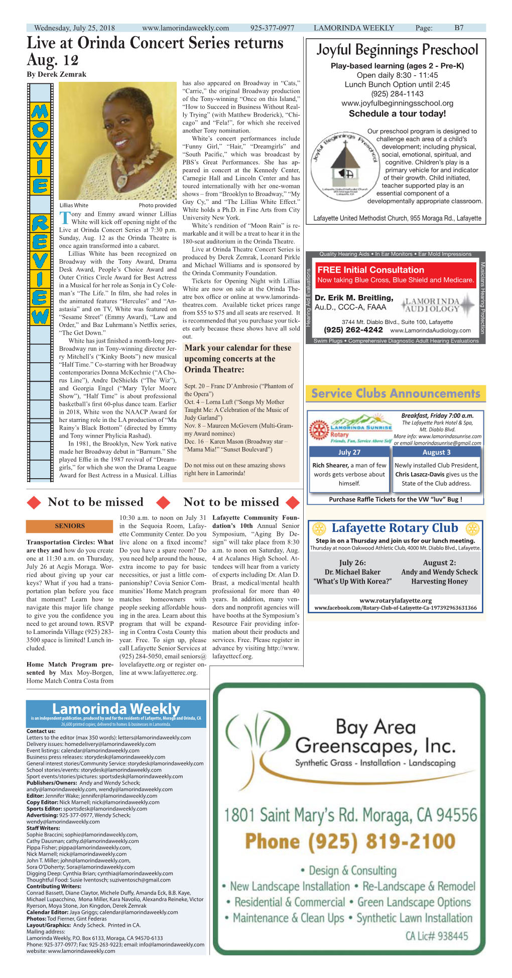 Lamorinda Weekly Issue 11 Volume 12