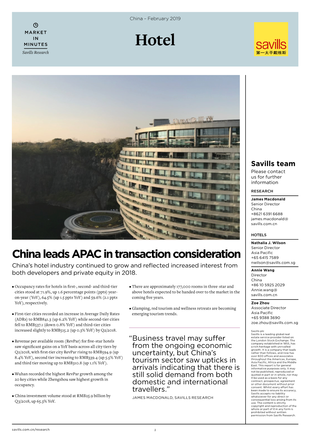 China Leads APAC in Transaction Consideration