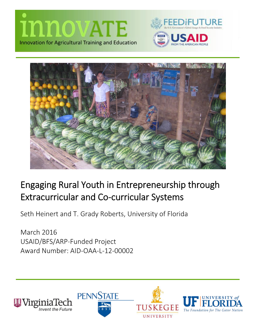 Engaging Rural Youth in Entrepreneurship Through Extracurricular and Co-Curricular Systems