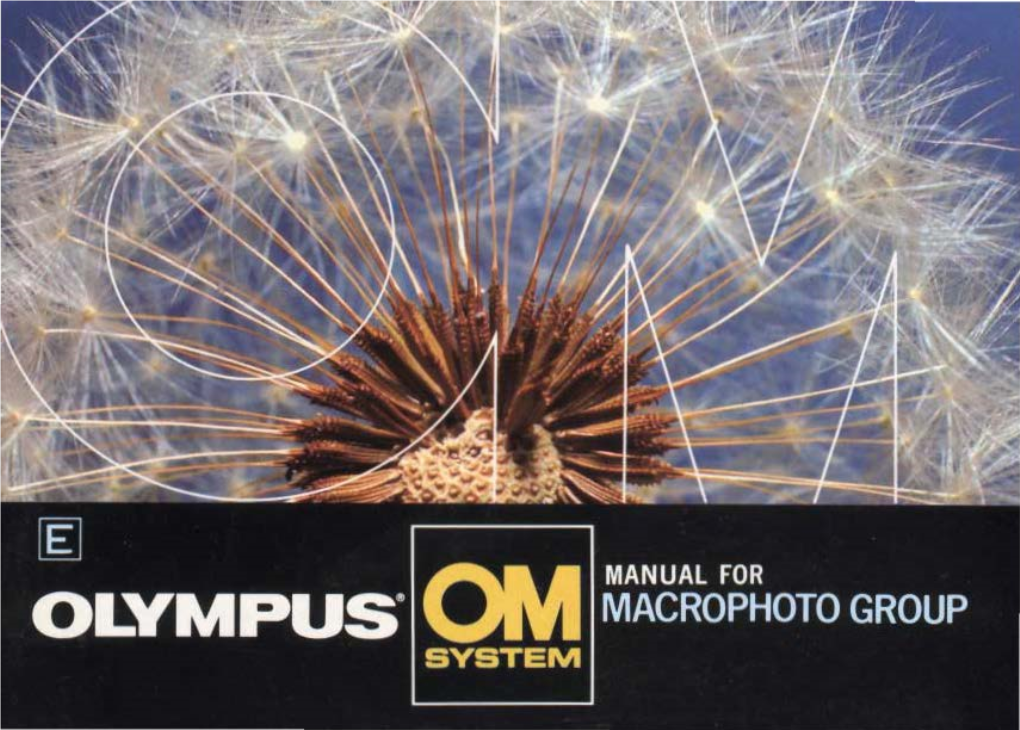 Olympus OM System Manual for Macrophoto Group