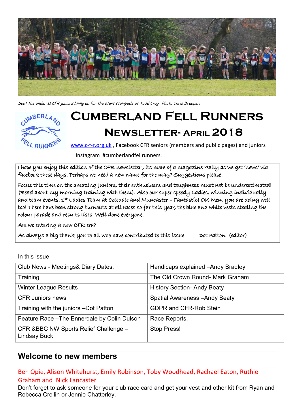 Feature Race –The Ennerdale by Colin Dulson Race Reports