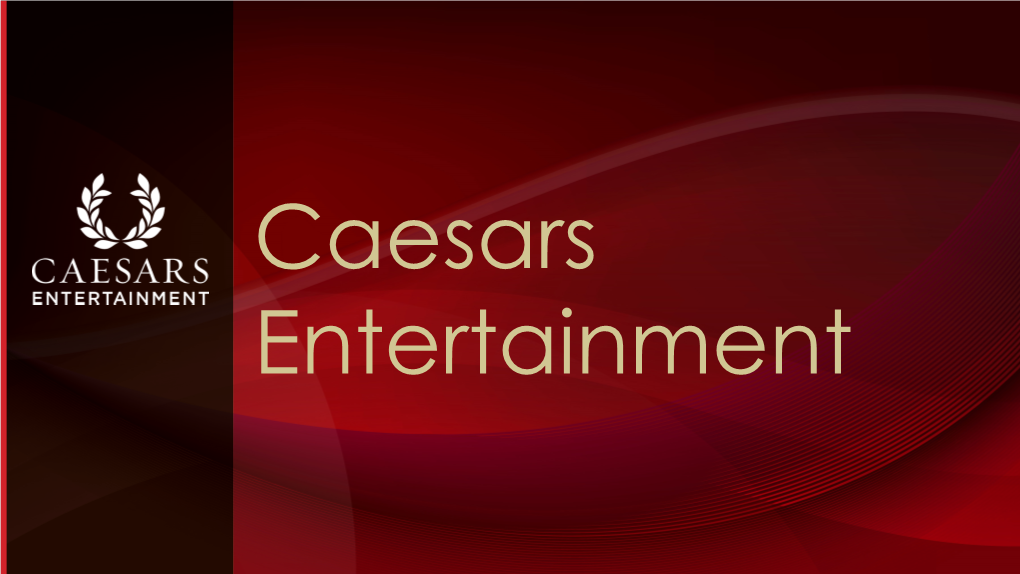 Caesars Investor Relations