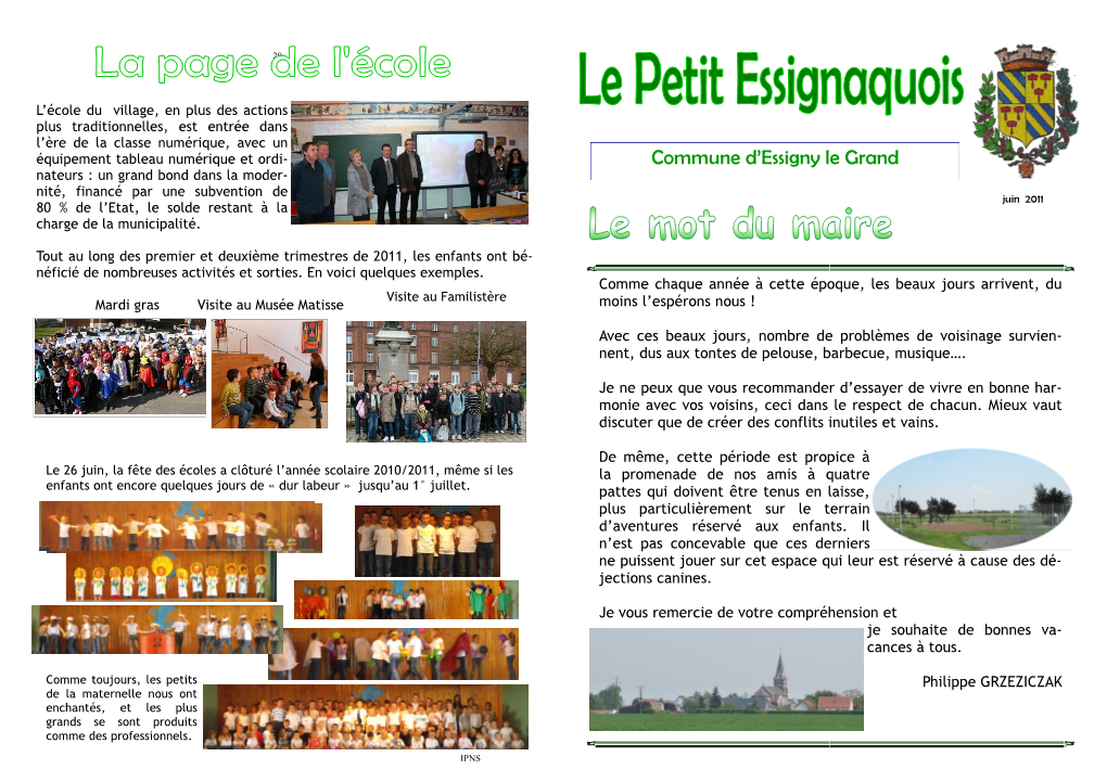 Commune D'essigny Le Grand