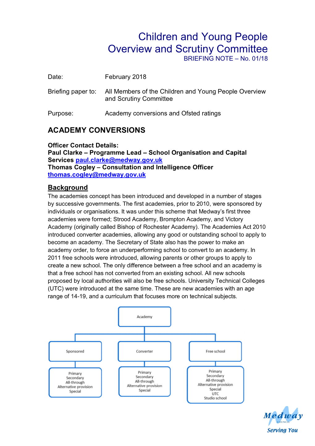 Academy Conversions and Ofsted Ratings