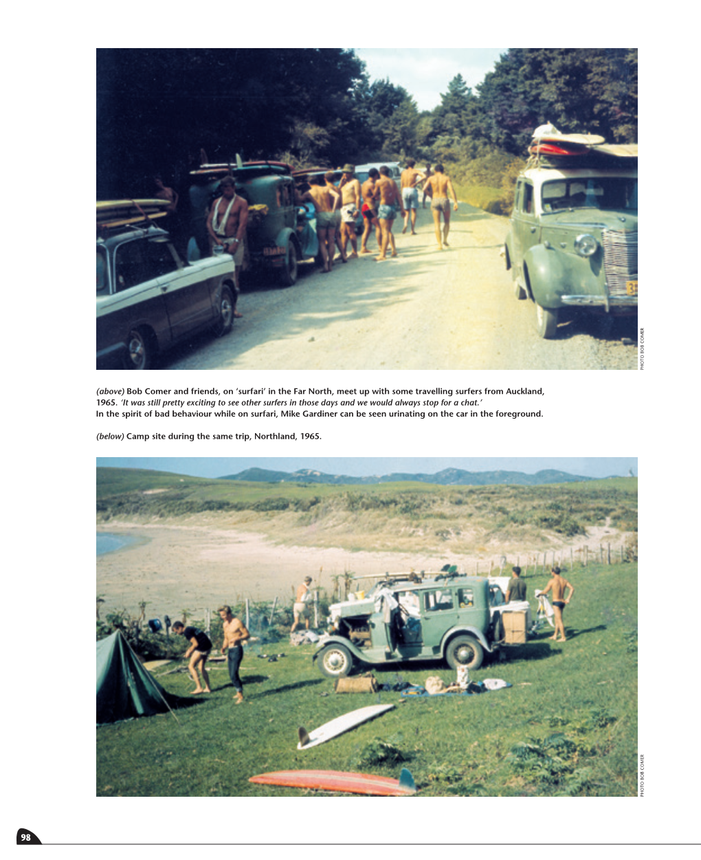 In the Far North, Meet up with Some Travelling Surfers from Auckland, 1965
