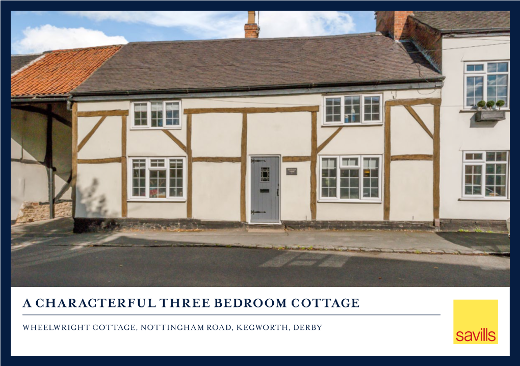 A Characterful Three Bedroom Cottage