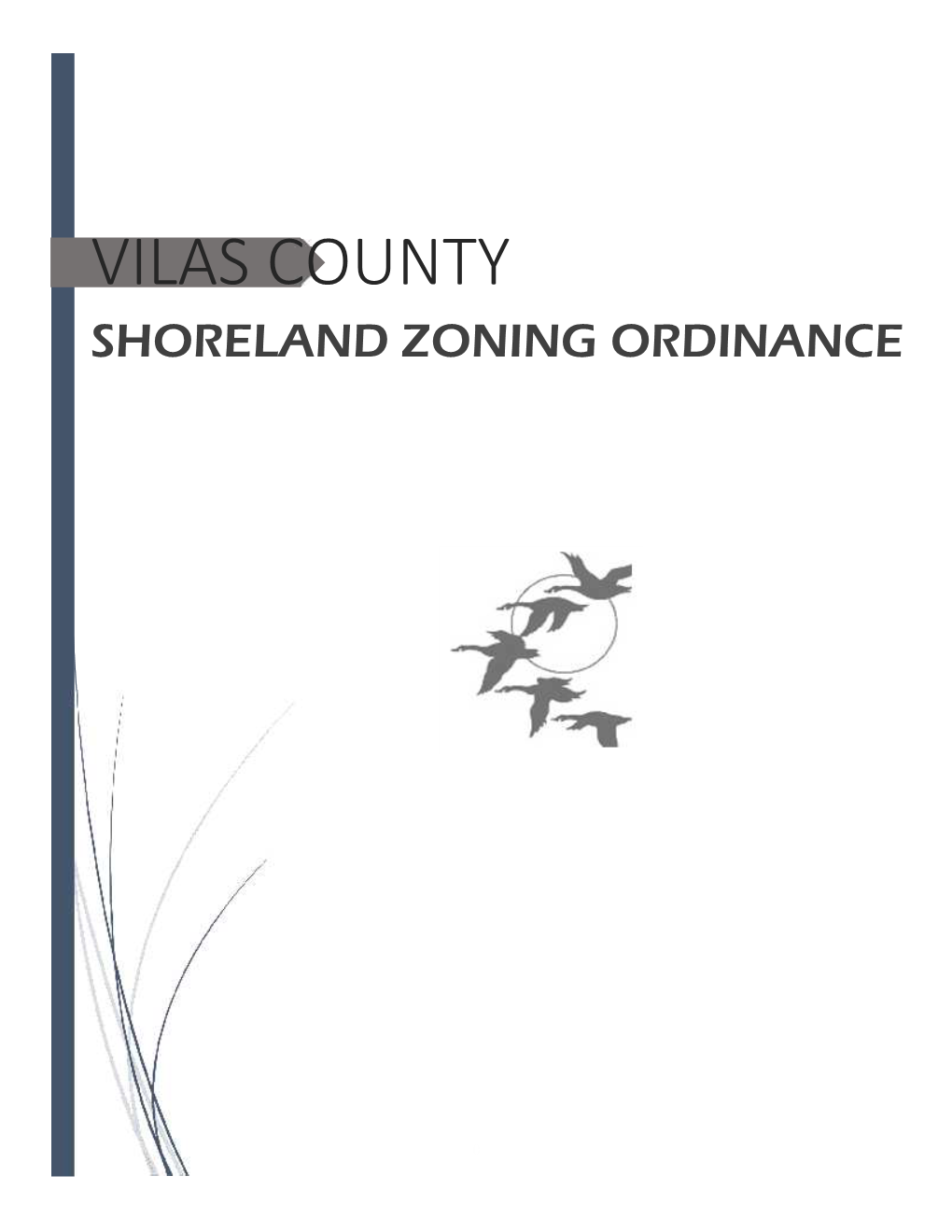 Vilas County Shoreland Zoning Ordinance