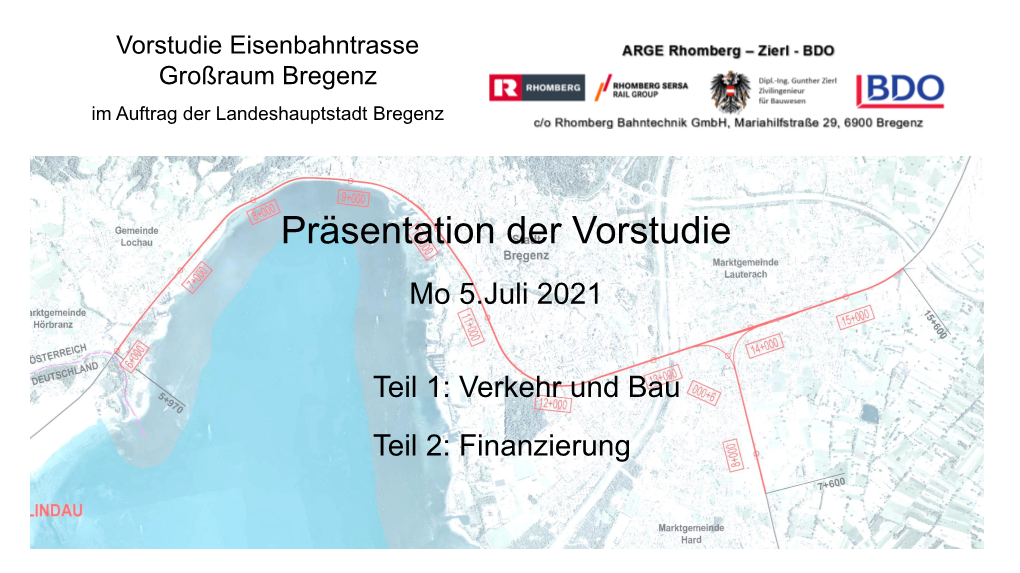 Präsentation Der Vorstudie Mo 5.Juli 2021