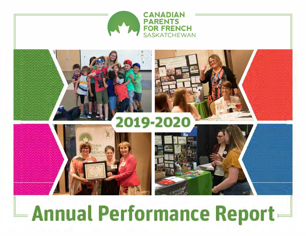 Annual Performance Report Has Evolved Into a Proactive National Network with 12 Branches and Offices and Over 140 Chapters in Communities Nationwide