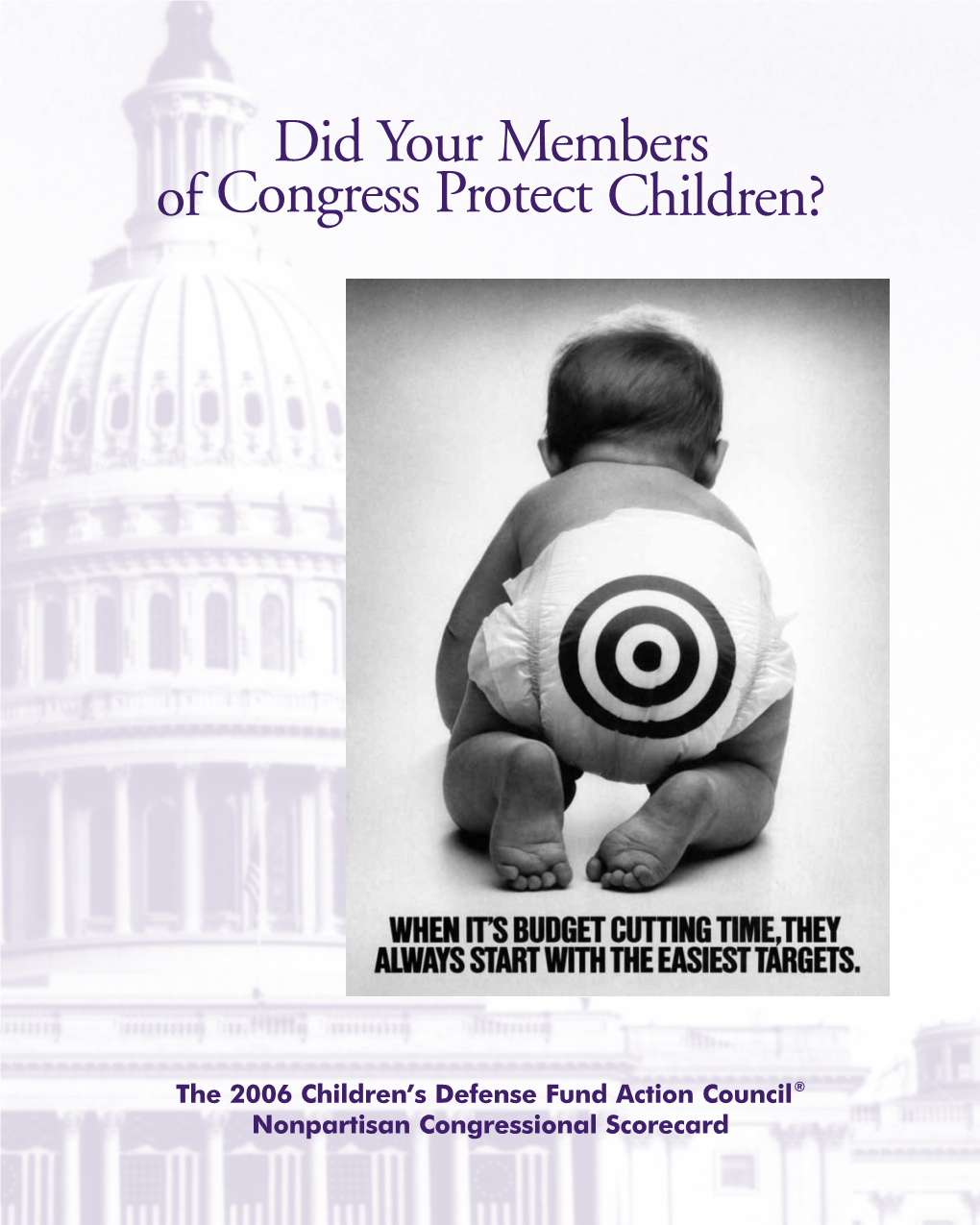 Nonpartisan Congressional Scorecard 2007 Scorecard Web 2/5/07 10:11 AM Page C