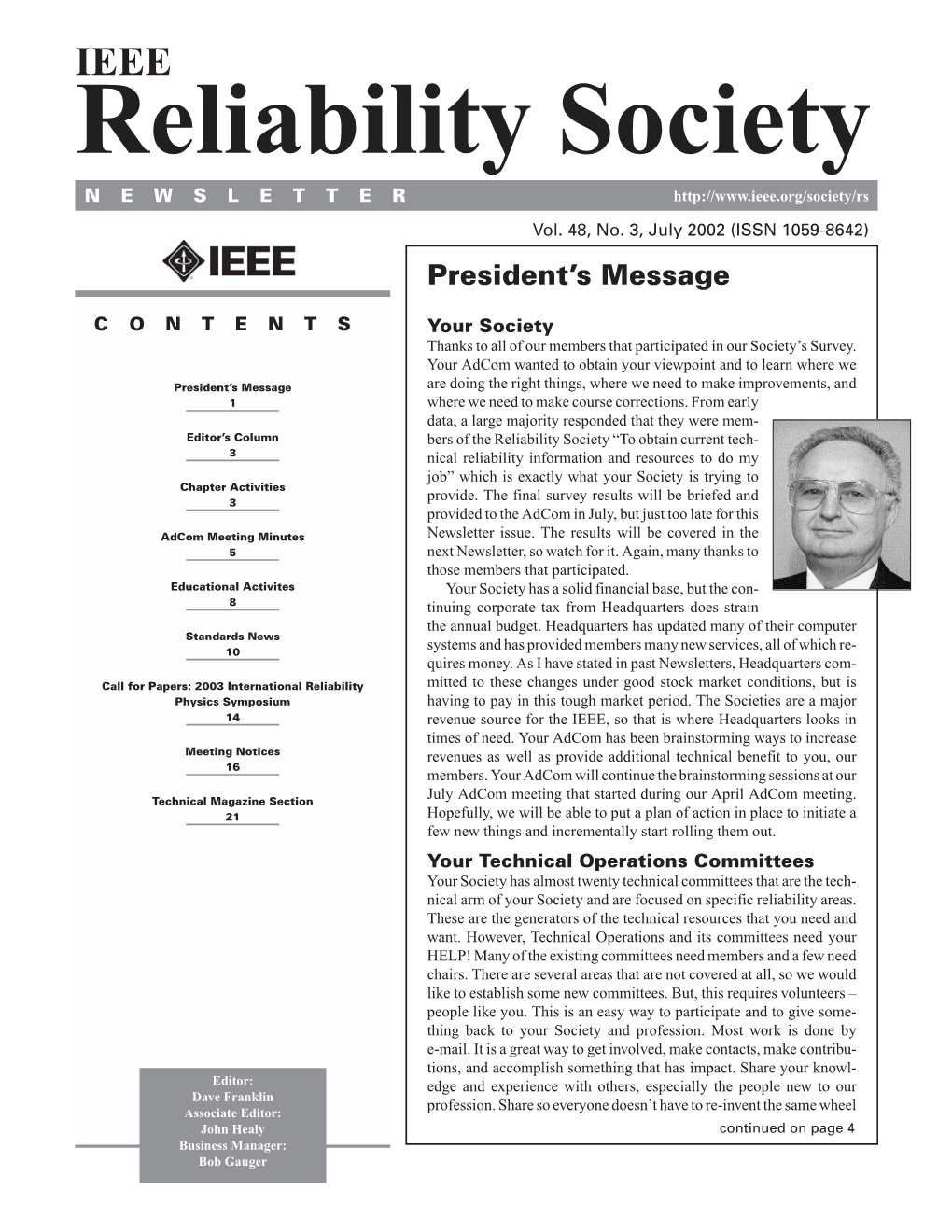 IEEE Reliability Society