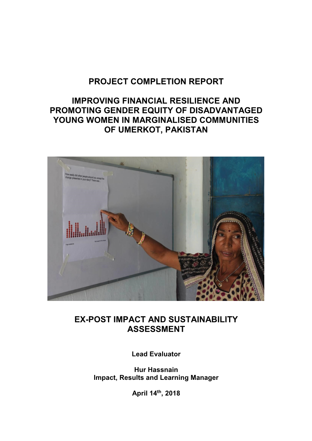 Pakistan Impact and Sustainability Report