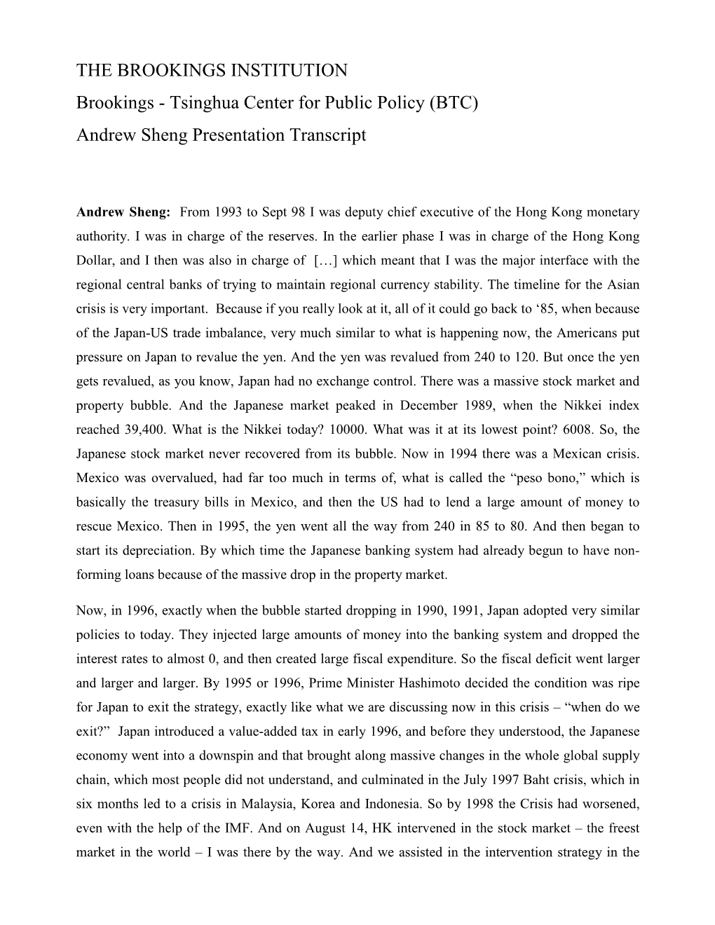 Andrew Sheng Transcript