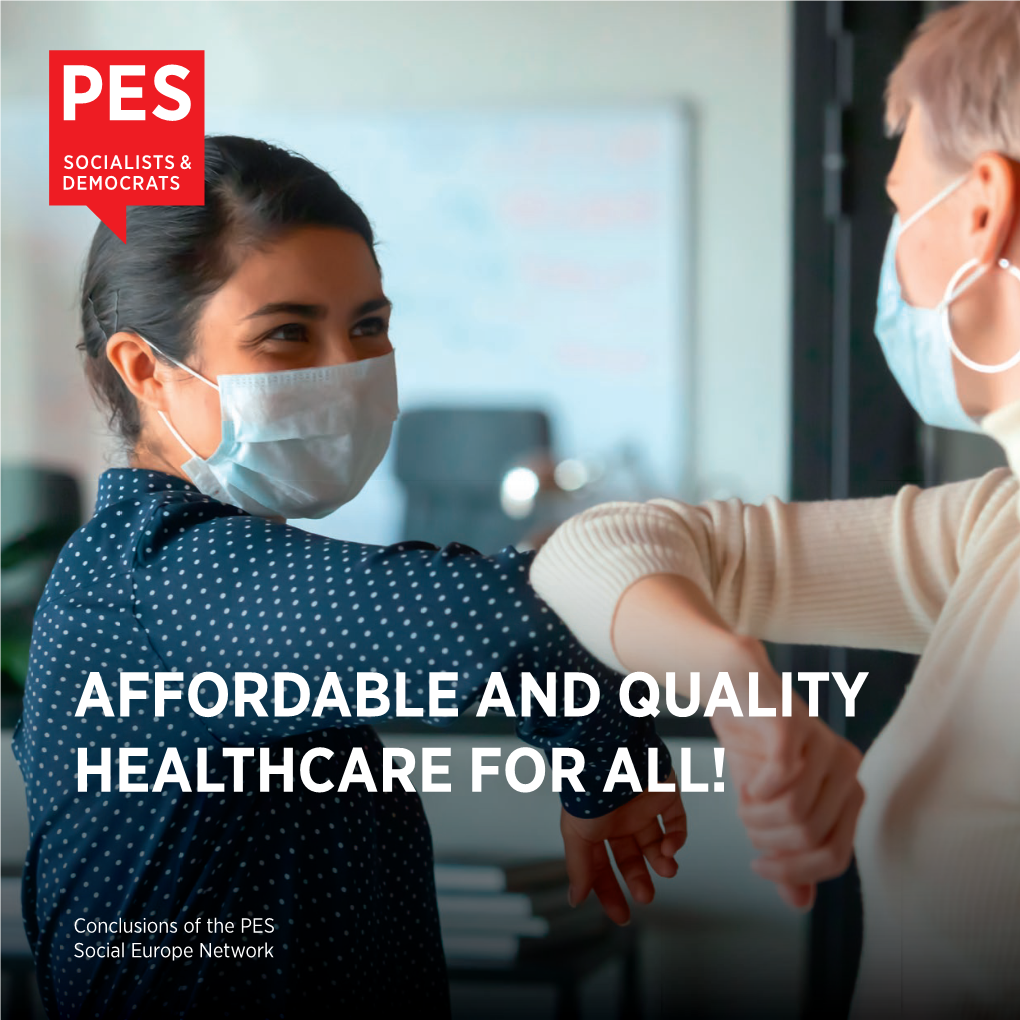 Affordable and Quality Healthcare for All!