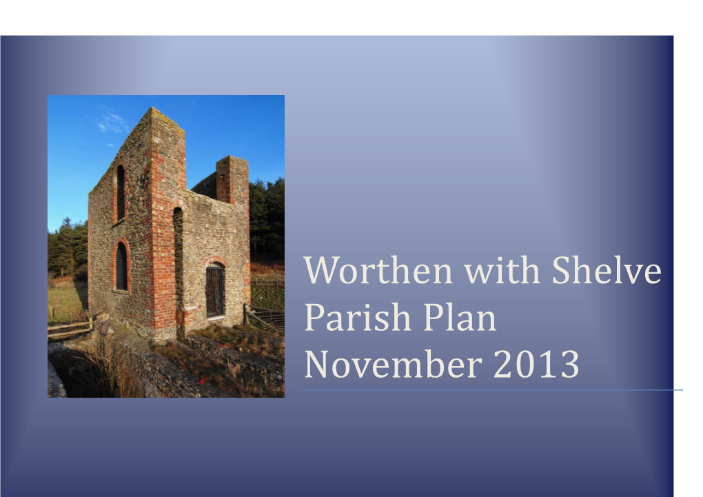 Worthen with Shelve Parish Plan November 2013