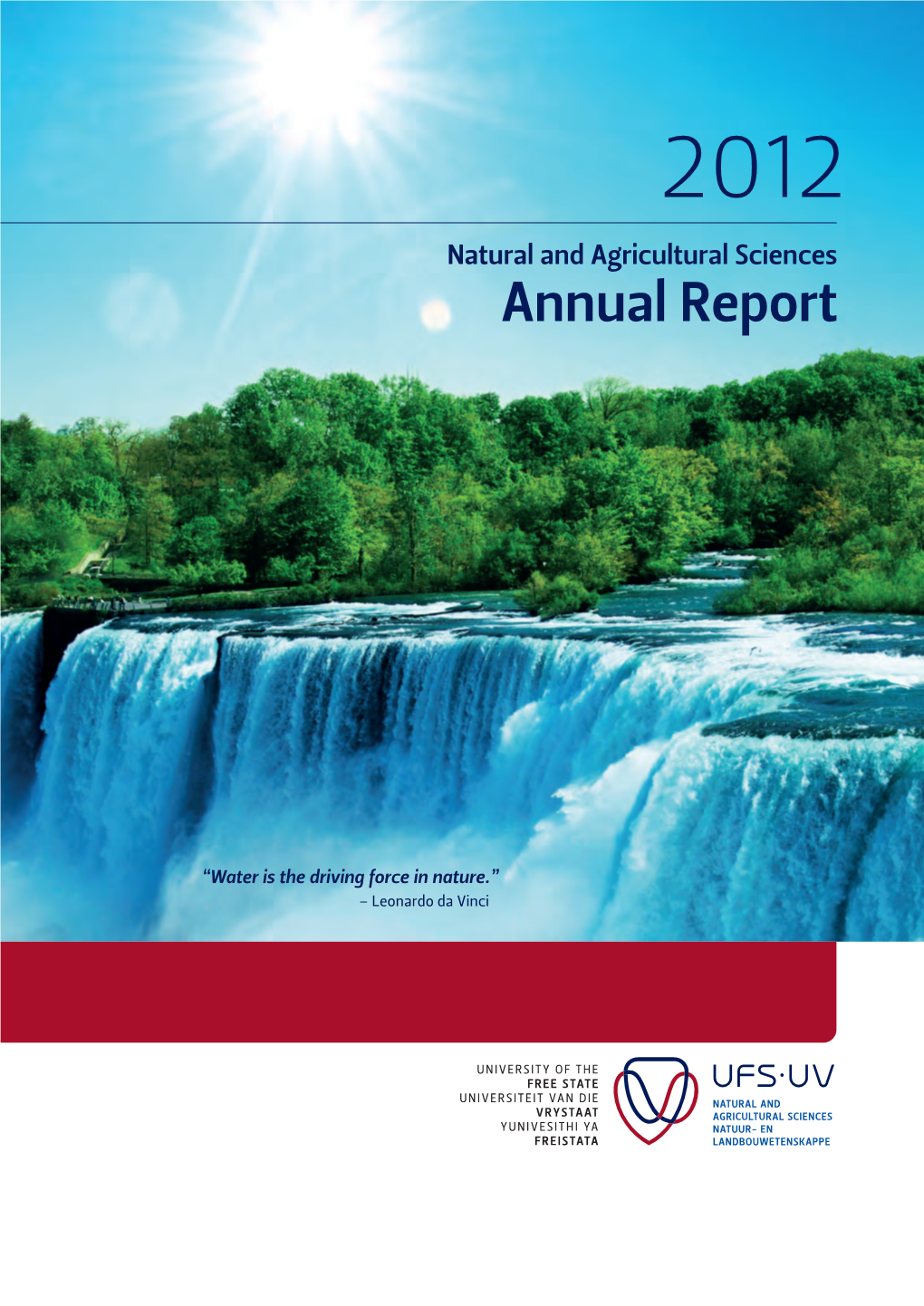 Annual Report 2012 Natural and Argricultural Sciences Annual Report 2012 Research Clusters 4 Dr Olihilesebolai (Microbial,Biochemical and Executive Committee