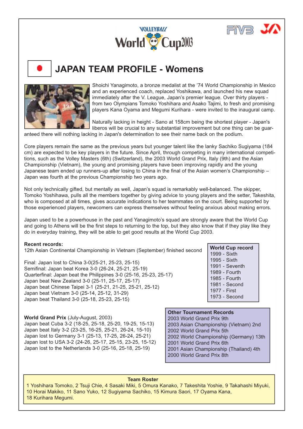 Japan Profile.Qxd