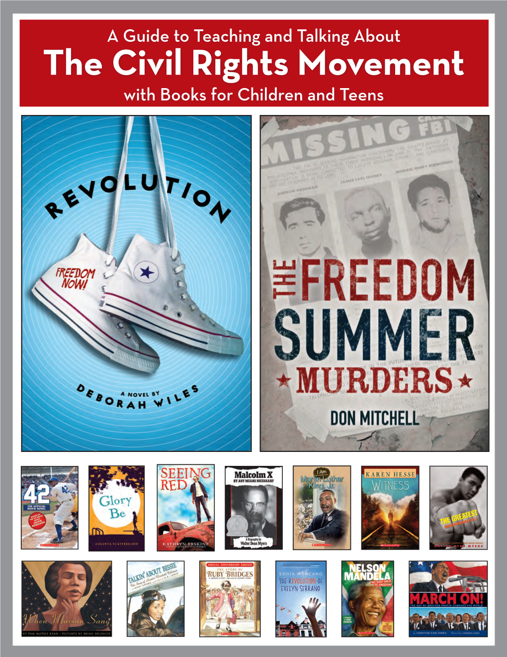 Civil Rights Movement with Books for Children and Teens the Sixties Trilogy by Deborah Wiles