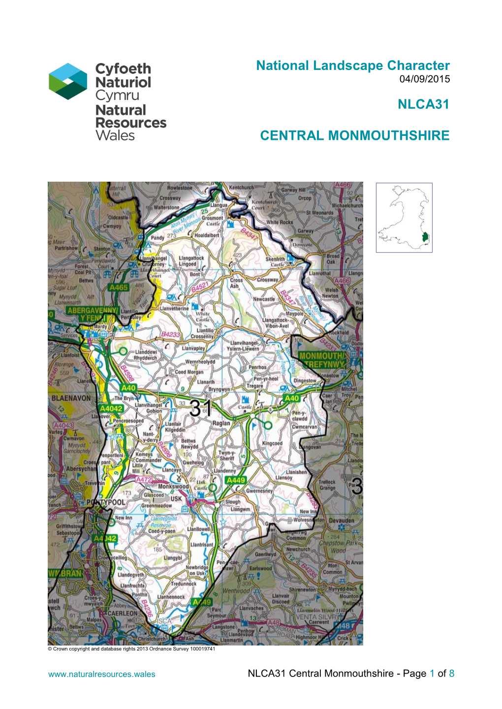 NLCA31 Central Monmouthshire - Page 1 of 8