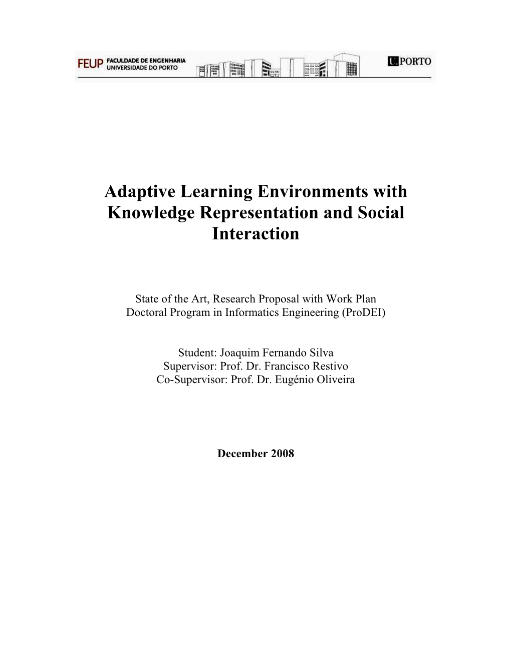 Adaptive Learning Environments with Knowledge Representation and Social Interaction