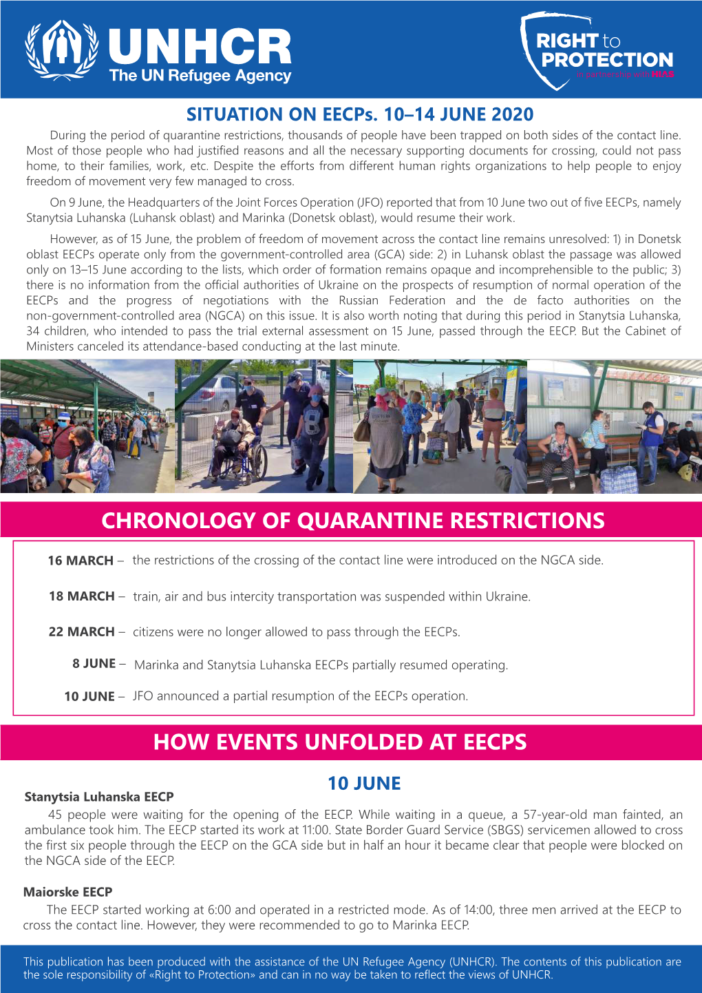 Chronology of Quarantine Restrictions How Events